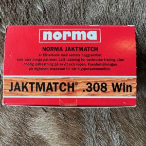 Norma Jagtmatch .308 win, 9.5 gram