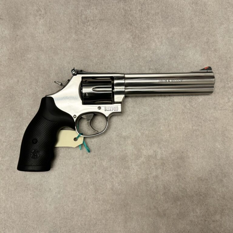 Smith & Wesson Model 686-6, kal. .357 Magn. 6" løb, Stainless, SA/DA