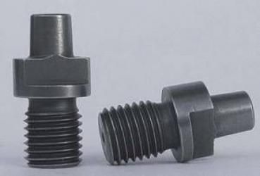 M 6 x 0,75 med 7 mm lang gevind