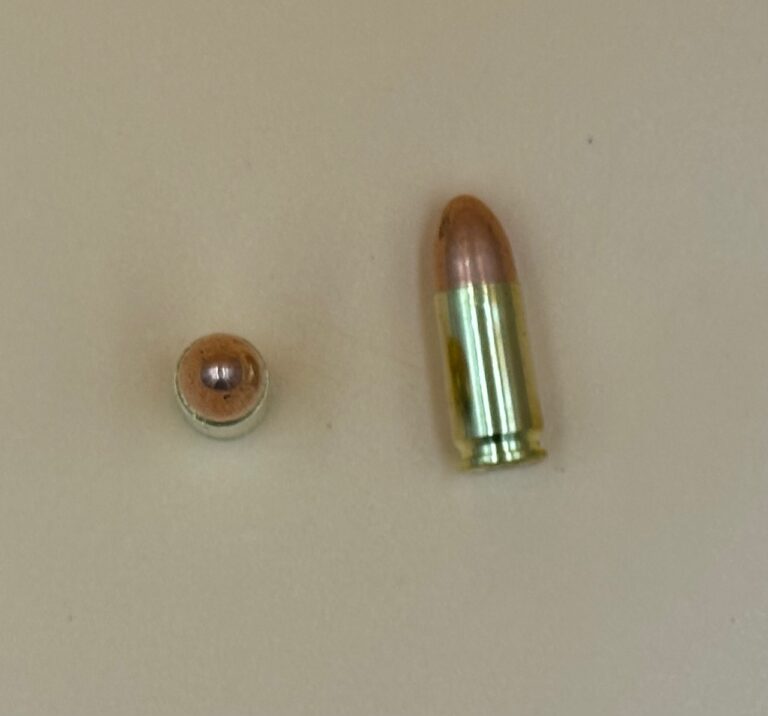 Fiocchi 9mm, 124 gr. Copper Plated, Top Target Line