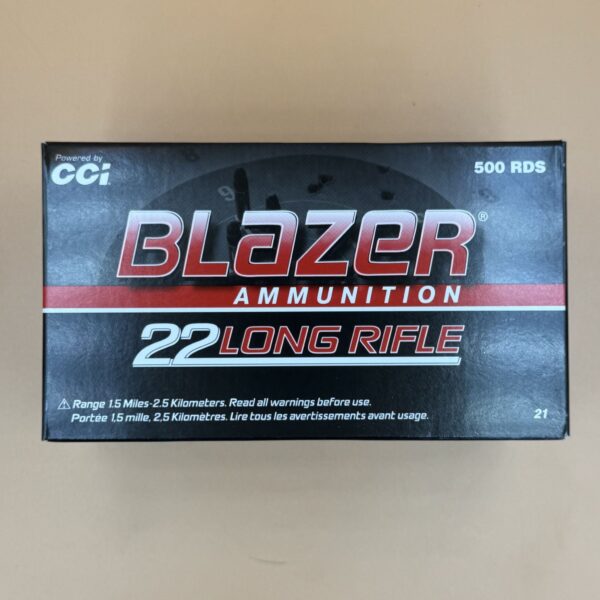 Blazer Ammunition, kal. 22lr.