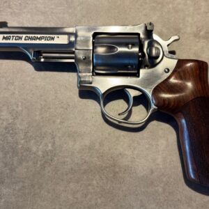 Ruger GP100 Match Champion .357 Magnum, 4,2" løb. Stainless steel.