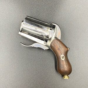 Pepperbox, 7 mm stiftpatron, Antik i perfekt stand.