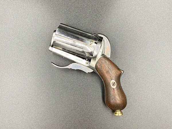 Pepperbox, 7 mm stiftpatron, Antik i perfekt stand.