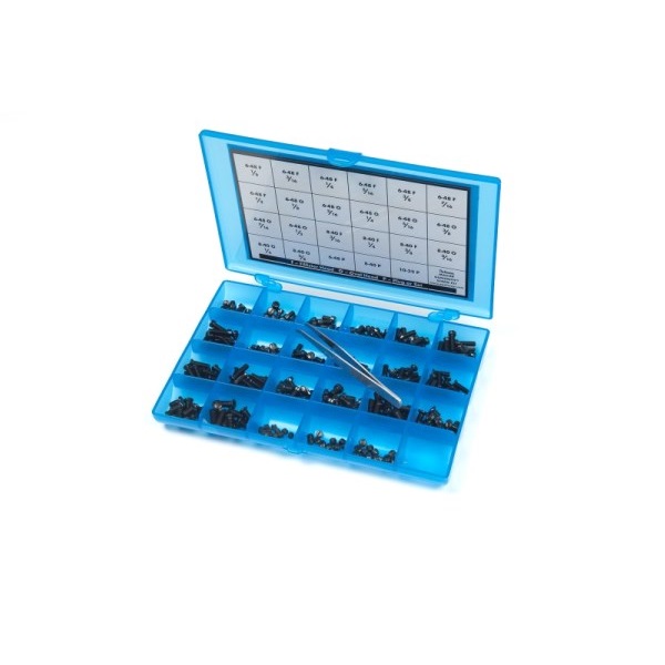 Skruesæt til våben, 277 dele Kærv skruesæt / Masterkit