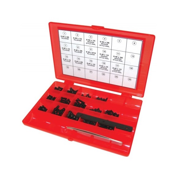 Hex Skruesæt til våben, 142 dele / Masterkit