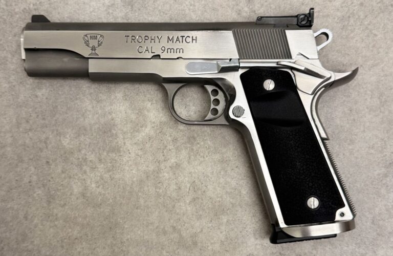 Springfield 1911 A1, Trophy Match, 9 mm, Stainless Steel,