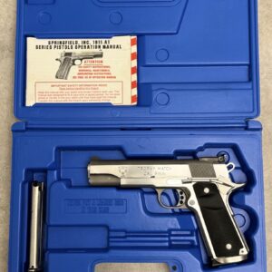 Springfield 1911 A1, Trophy Match, 9 mm, Stainless Steel,
