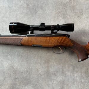 Steyr Mannlicher Luxus 6.5x55, Halvskæftet i udsøgt valnød i Grade 5!