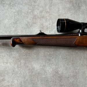 Steyr Mannlicher Luxus 6.5x55, Halvskæftet i udsøgt valnød i Grade 5!