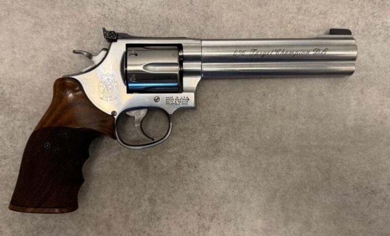 Smith & Wesson Model 686-5 Target Champion DL (De Luxe) .38 / .357 Magnum (Ny model) 6"løb