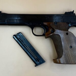 Smith & Wesson M41, kal. 22lr.  Matchskæfte