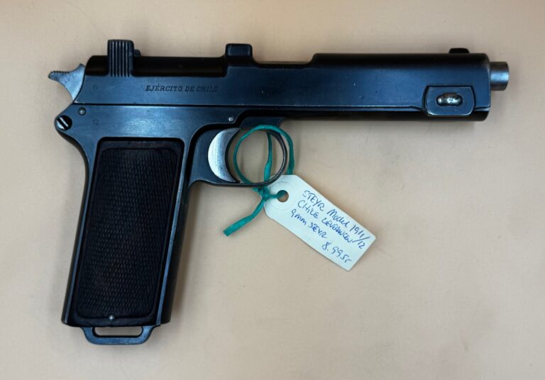 Steyr Pistol model 1911/1912, kal. 9 x 23 mm. Steyr.