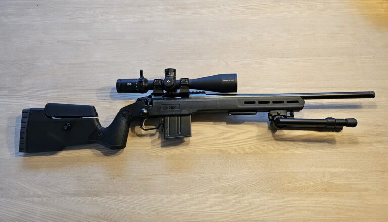 Tikka T3x (CTR) m. MDT Fieldskæfte, lyddæmper mm. kal. .308 Win. / Demo