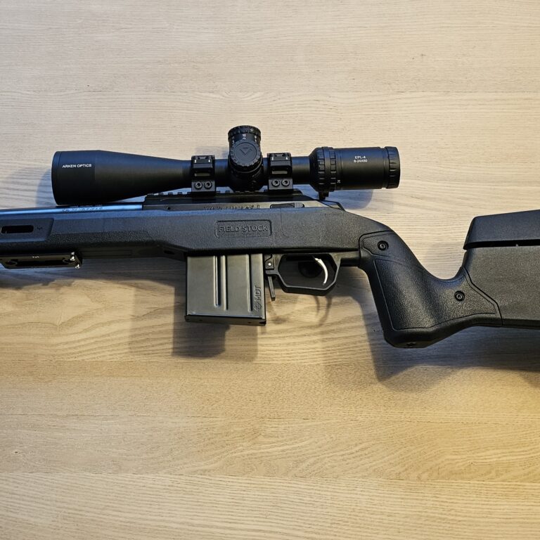 Tikka T3x (CTR) m. MDT Fieldskæfte, lyddæmper mm. kal. .308 Win. / Demo