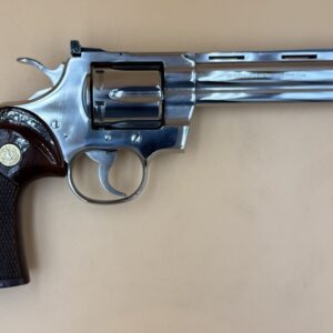 Colt Python 6" løb, .38 Spec. / .357 Magn., Stainless, blankpoleret model