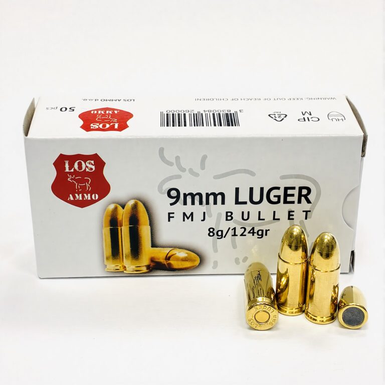 LOS 9×19 mm FMJ – Full Metal Jacket