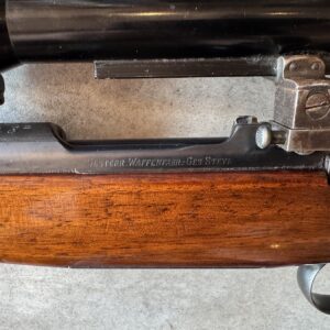 Mannlicher Schönauer M.1908 i 8x56 MS med Carl Zeiss Jena Zielvier