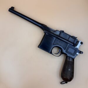 Mauser C96 i kaliber 7,63×25 mm – nummerens og prøveskudt